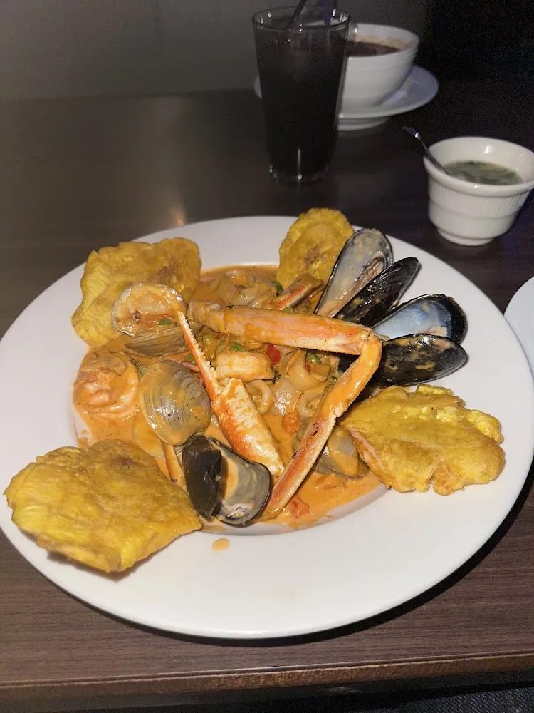 Seafood with Tostada Mixta